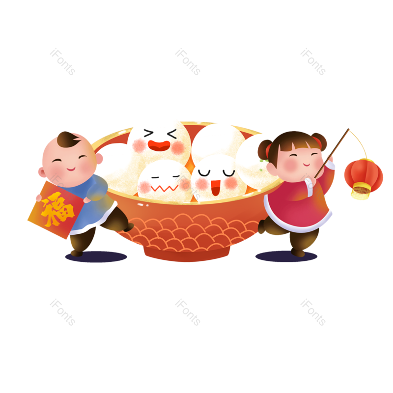 喜庆图片,灯笼元素,元宵节PNG,红色免抠素材